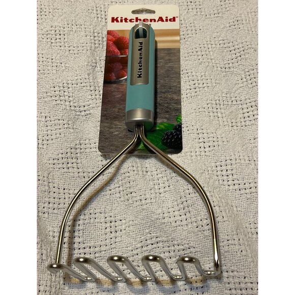 Kitchenaid Masher Aqua Model # KN008OHAQA New! - Picture 1 of 3